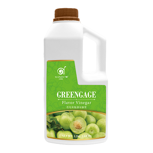 Greengage Flavor Vinegar Package