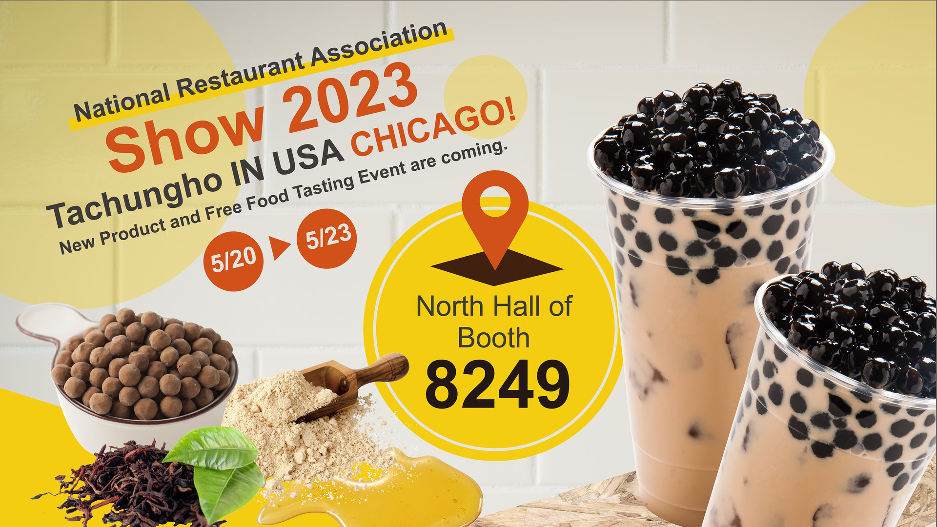 【NOTICE】 Tachungho IN USA - National Restaurant Association Show 2023 